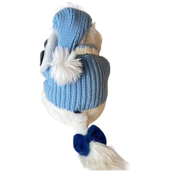 Winnie The Pooh And Eeyore Plush Snowflake Pals Disney Store Exclusive White - Picture 11 of 16